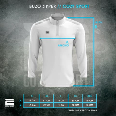 Buzo Deportivo - HANDBALL GOETHE - ALUMNI - Cozy Sport