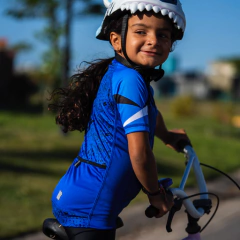 JERSEY MONSTER KIDS AZUL - Cozy Sport