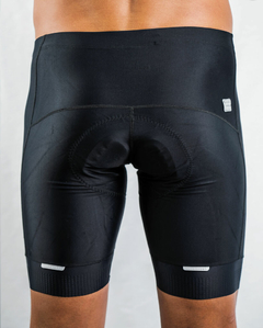 Calza de Ciclismo Hombre - con Badana GEL - negro - en internet