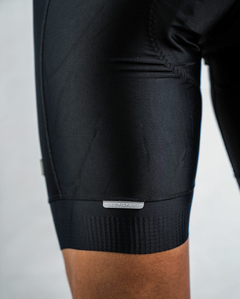 Calza de Ciclismo Hombre - con Badana GEL - negro - - Cozy Sport