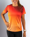 Remera Running Dama Keller - NARANJA -