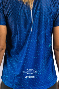 Remera Running Azul Ayana Dama - tienda online