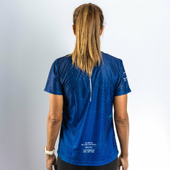 Imagen de Remera Running Azul Ayana Dama