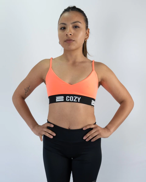 Top Dama Deportivo Switzer Naranja - comprar online