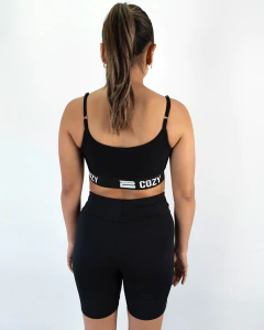 Top Dama Deportivo Switzer Negro - comprar online