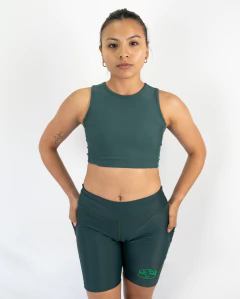 Top Dama Deportivo Smith Verde - comprar online