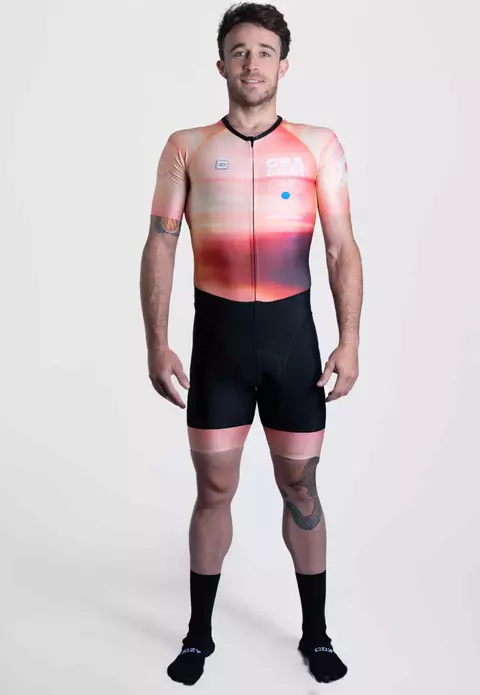 Enterito Triatlon Unisex Gradient Sunset - Naranja - - comprar online