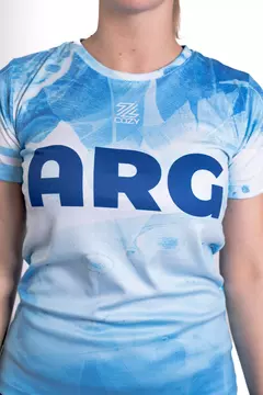 Remera Unisex Deportiva Running ARGENTINA 24