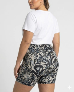 Calza biker - CEBRA - Talles Especiales XL al 3XL - comprar online