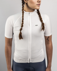 Jersey Ciclismo BASIC -UNISEX- BLANCO - tienda online