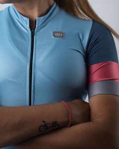 Imagen de Jersey Ciclismo FEATHER -UNISEX- AZULINO -