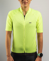 JERSEY CICLISMO BASIC -UNISEX- AMARILLO FLUO - tienda online