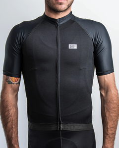 JERSEY CICLISMO BASIC - UNISEX - NEGRO