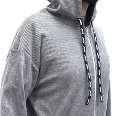 Campera Wafle Oversize - GRIS - JOKER