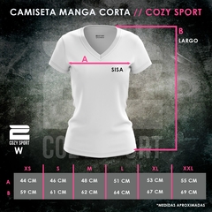 Remera Running DAMA - Azul marino - Cozy Sport