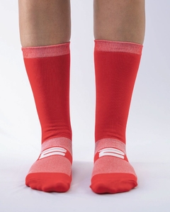 MEDIAS CICLISMO/TRIATLON CLASSIC ROJA