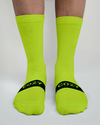 MEDIAS CICLISMO/TRIATLON CLASSIC - AMARILLO FLUO -