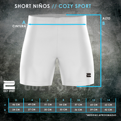 Short Tenis HARAS SANTA MARIA - NIÑO - - tienda online