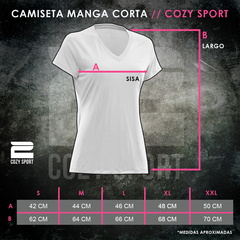 Remera Running DAMA - Gris - Cozy Sport