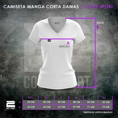 Remera Dama Deportiva Tiempo Libre NEW -Azul - en internet