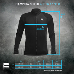 Campera Deportiva - SHIELD EVOLUTION - FLUO- UNISEX - Cozy Sport