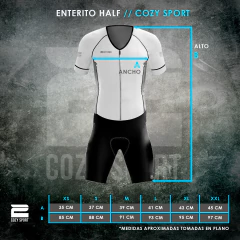 Enterito Triatlón Unisex Gradient Sunlight - Celeste - - Cozy Sport