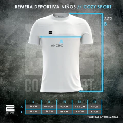 Remera Deportiva Niño - Club 25 de Mayo ARTÍSTICA - Cozy Sport