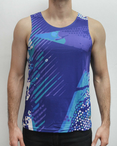 Musculosa Hombre Deportiva Running - OWEN- VIOLETA -