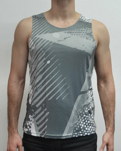 Musculosa Hombre Deportiva Running - OWEN- GRIS