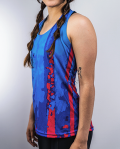 MUSCULOSA RUNNING DAMA JOAN - AZUL - - comprar online