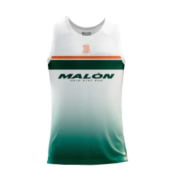 Musculosa Deportiva Running Hombre MALON - BLANCA - - comprar online