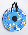 Funda Acolchonada Porta Rueda FLANDES Bicicleta H/ Rod 28 Cozy Sport - CELESTE -