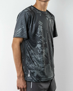 Remera Hombre Deportiva Running Bowman Gris - comprar online