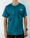 Remera Hombre Deportiva Running Bowman Petroleo