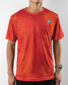 Remera Hombre Deportiva Running Bowman Rojo