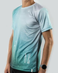 Remera Hombre Deportiva Running Makau - VERDE - - comprar online