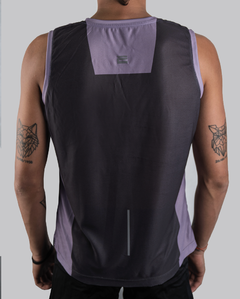 Remera Hombre Sin mangas RUNWAY - Gris - en internet