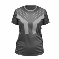 Remera Running DAMA - Gris