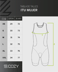 Imagen de Enterito Triatlon Dama - TRUE AZUL -