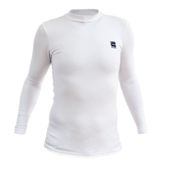 Remera Termica Hombre Manga Larga Blanca Cozy Sport Premium