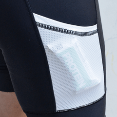 Imagen de Trishort Unisex Bolsillo Blanco - Cozy Sport