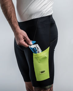 Trishort Unisex Bolsillo Amarillo Fluo - Cozy Sport - comprar online