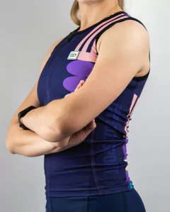 Tritop Laser Unisex Sunmoon - Violeta - - Cozy Sport