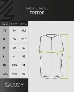 Tritop Gradient Unisex Sunrise - Beige - - comprar online