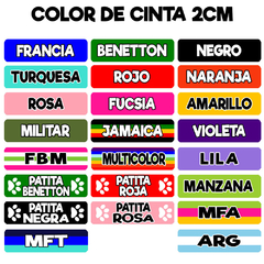 Collar Doble Reforzado Bordado DogIdeas - DogIdeas