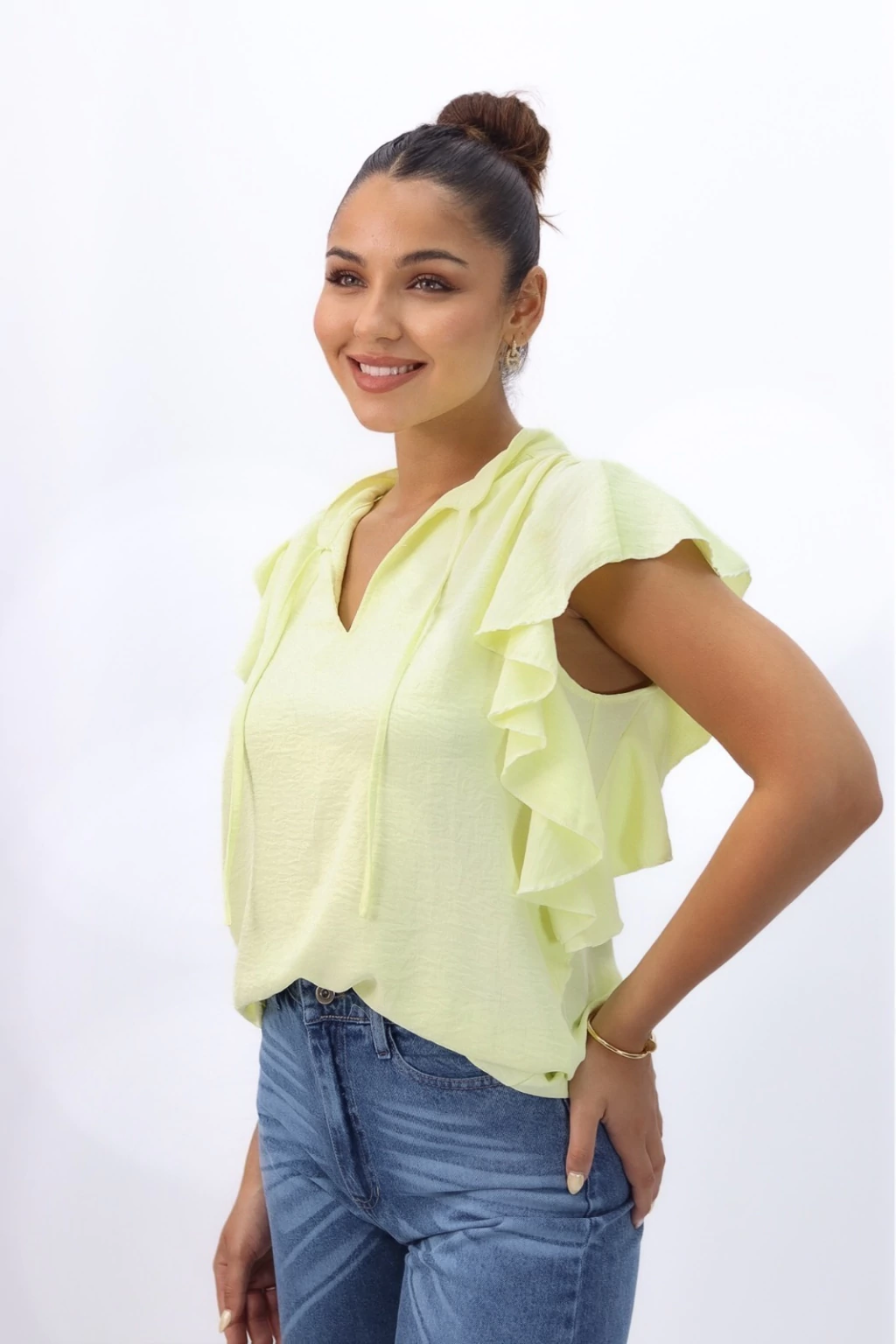 Blusa volado cey