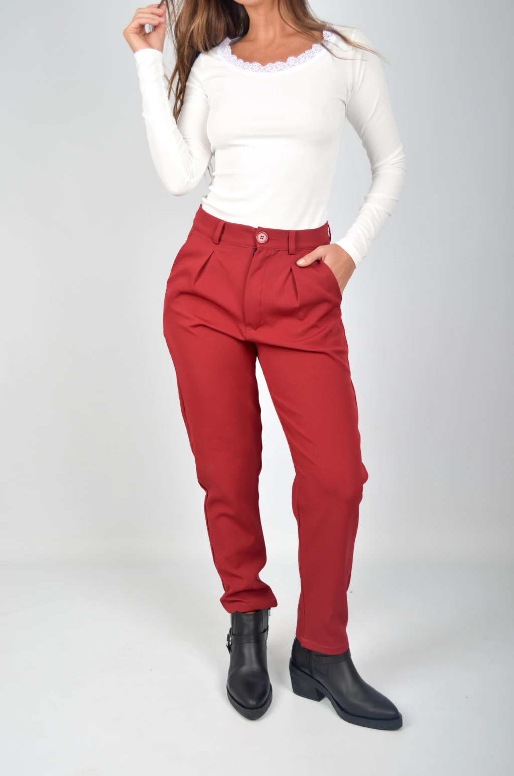 Pantalon Sastrero de crep -COD2559-