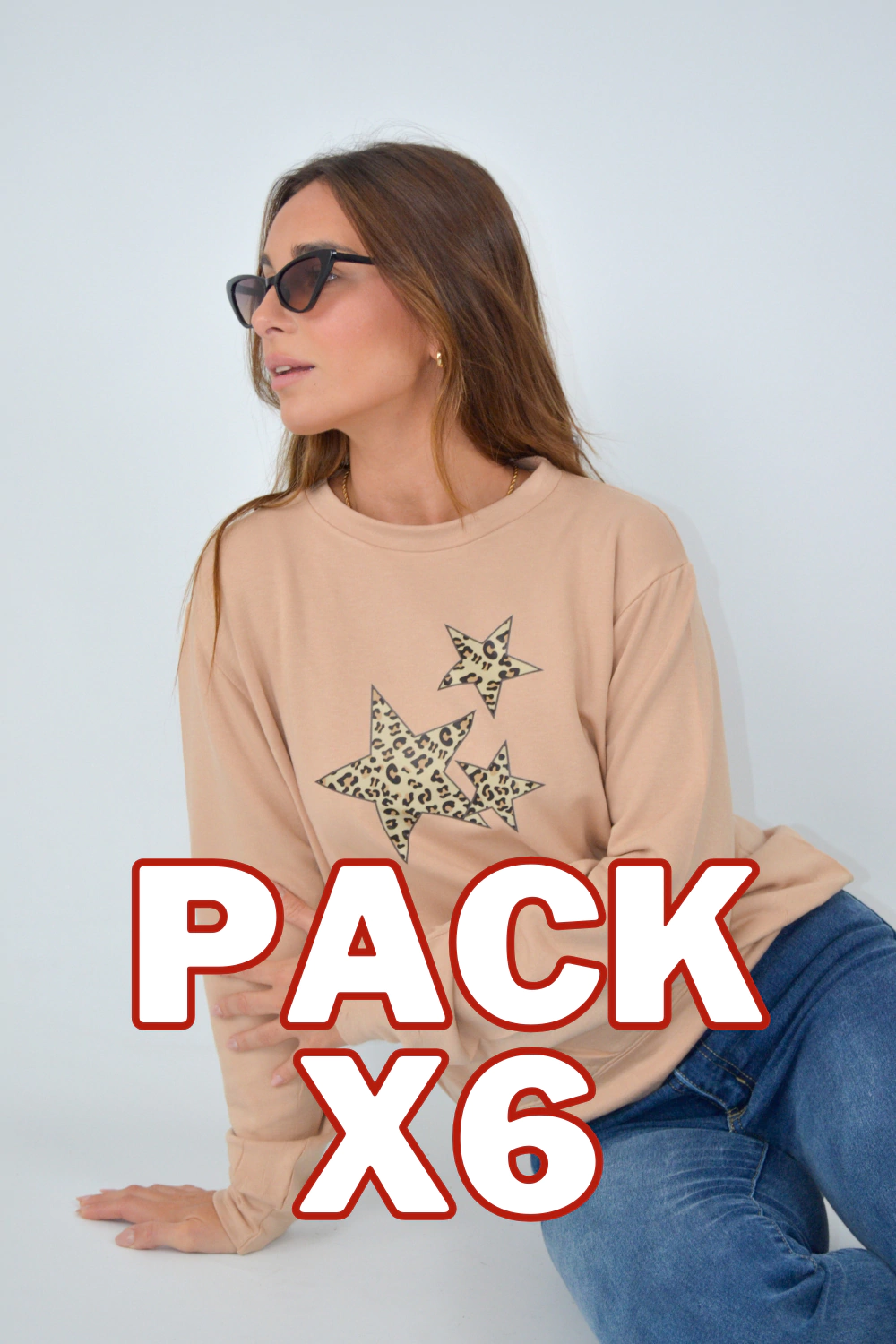 pack x 6 buzos livianos surtidos