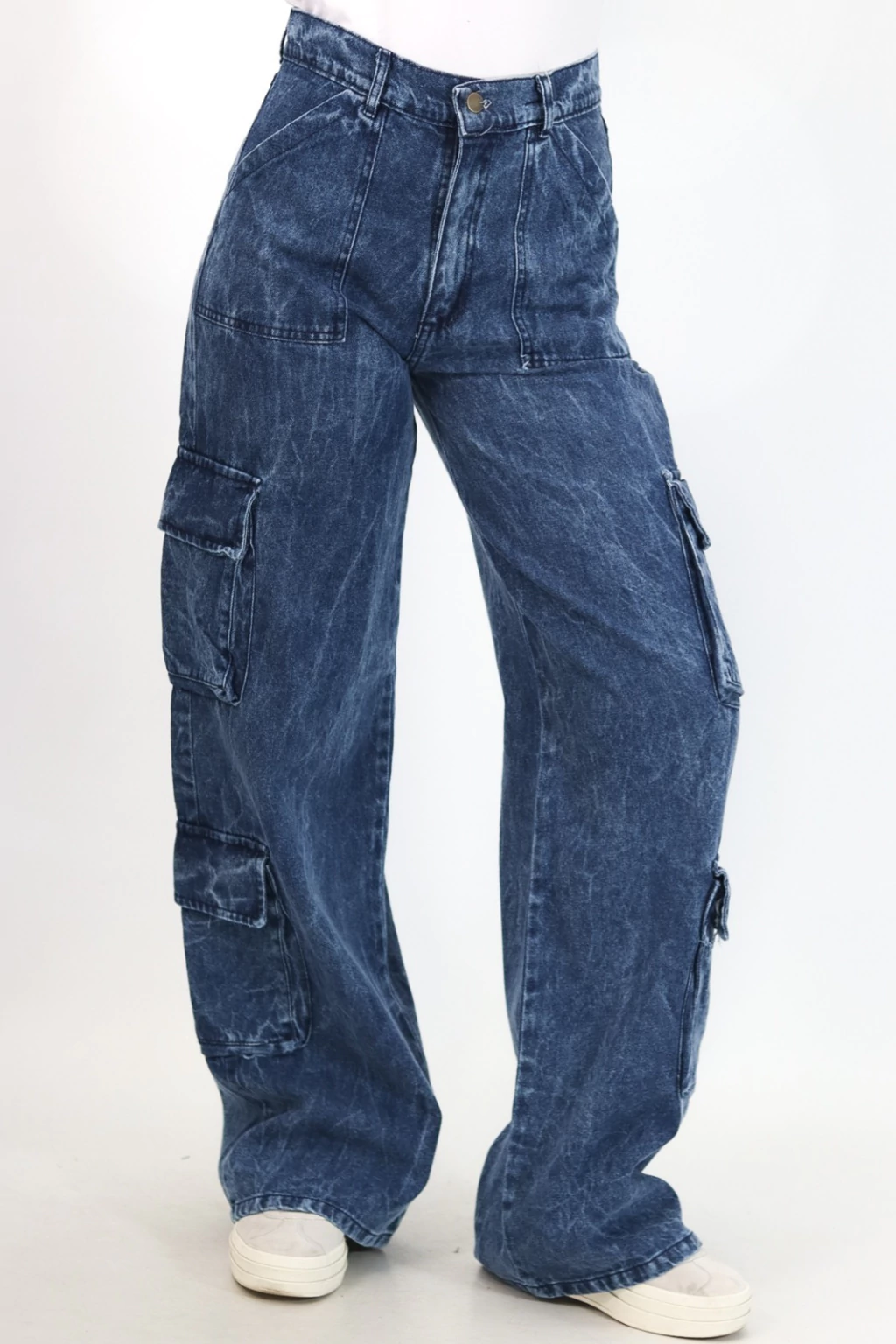 jeans cargo 4 bolsillos -COD3142-