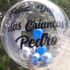 BALÃO BUBBLE PERSONALIZADO na internet